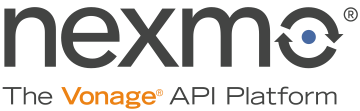 nexmo The Vonage API Platform